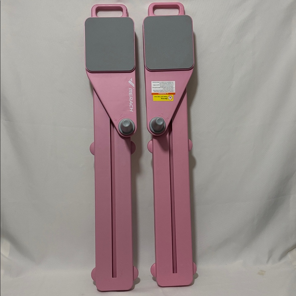 Pilates Board –Multifunctional Abdominal Plate Sliding Board Pink - Boards Only